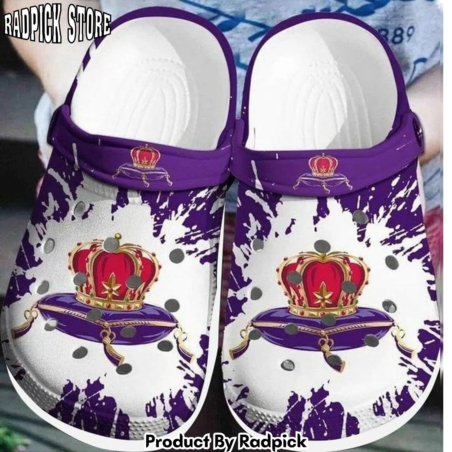 Radpick crown royal drink comfortable for man and women classic water rubber clogs clogs shoes rp6527075